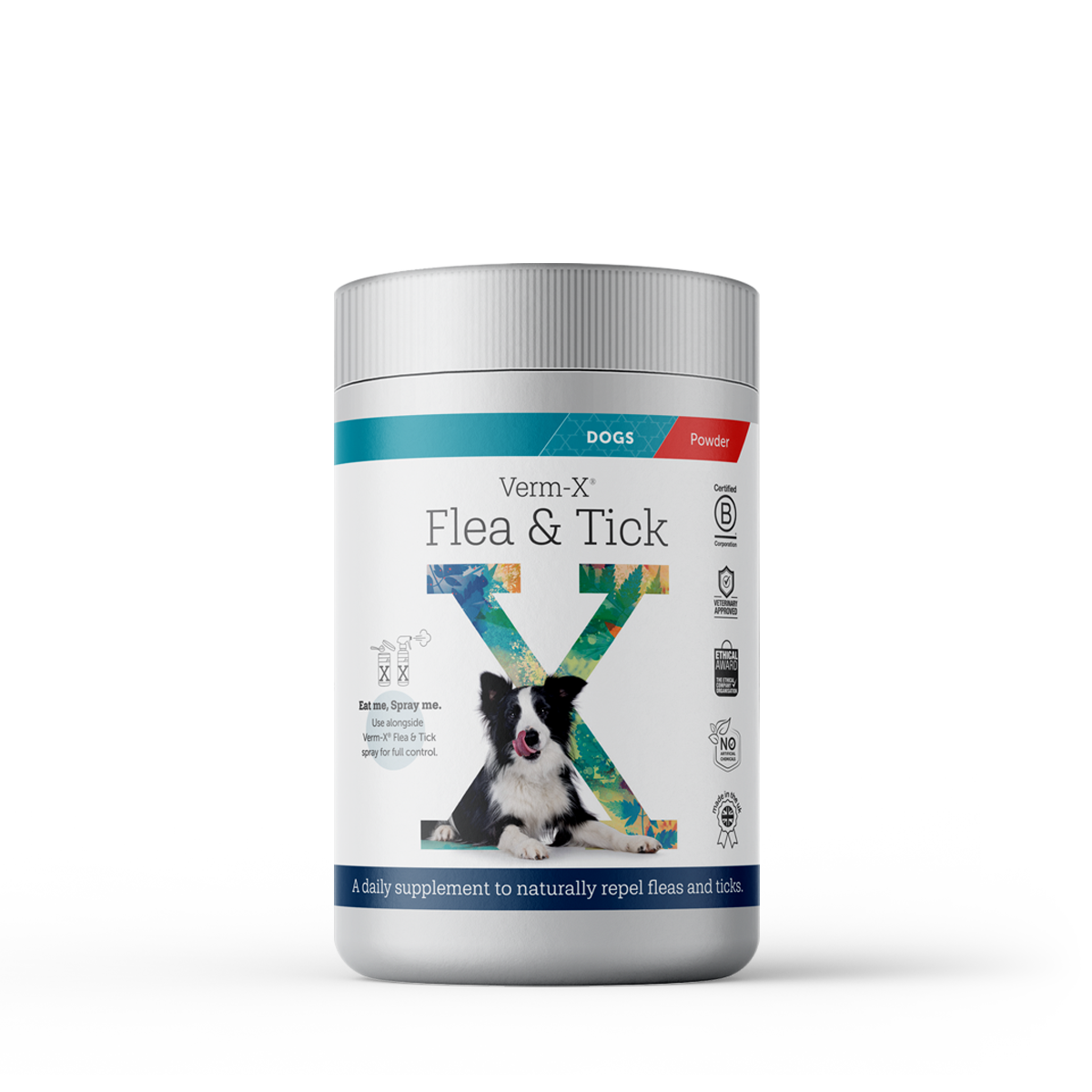 Verm-X Flea & Tick Powder for Dogs