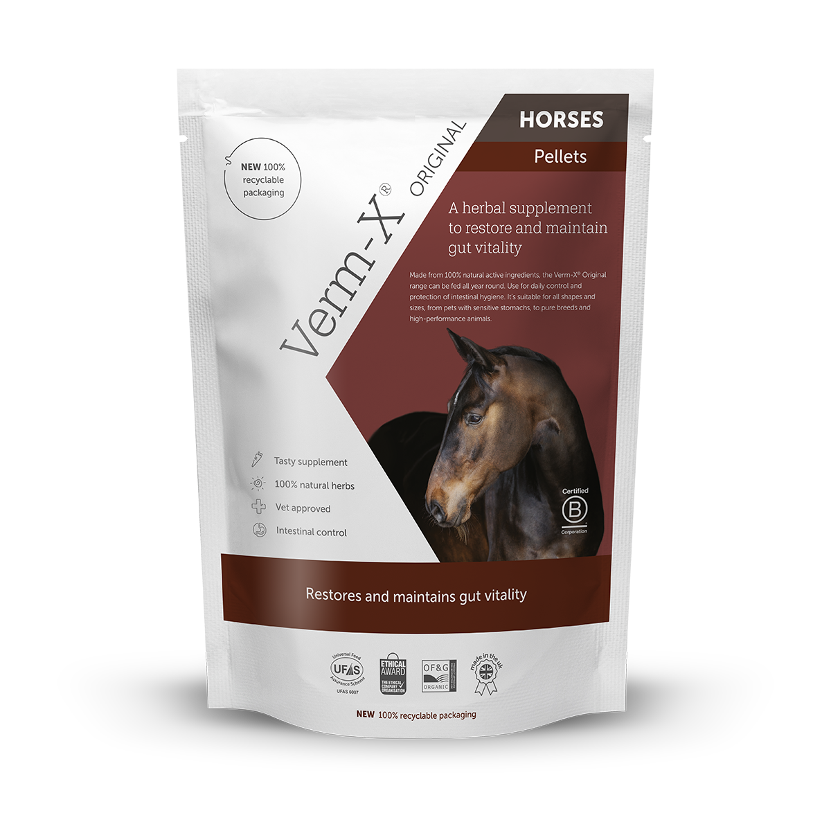 Verm-X Original Pellets for Horses